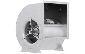 centrifugal fan / ventilation / with forward-curved blades / flange