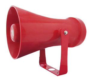 bracket-mounted loudspeaker