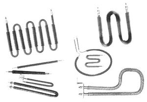 Finned heating element, Finned resistance heater - All industrial ...