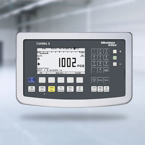 LCD display weight indicator