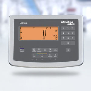 LCD display weight indicator