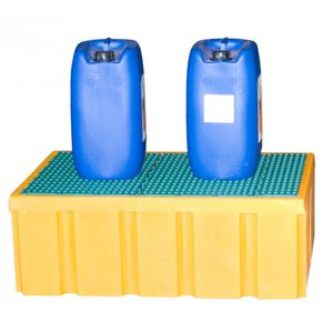 2-drum containment bund