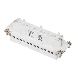 female connector / data / electrical power supply / DIN
