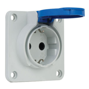 面板安装的电源插座