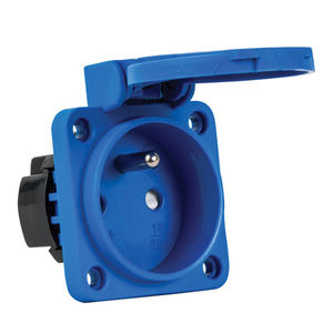 面板安装的电源插座