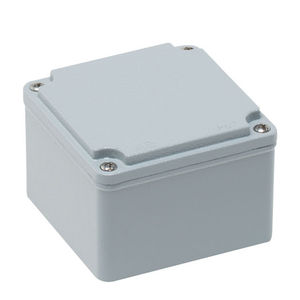 surface mounted enclosure / panel-mount / square / aluminum