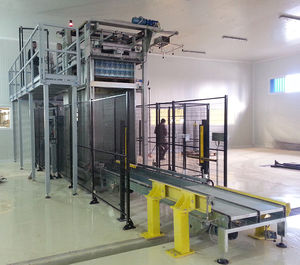 high level infeed depalletizer
