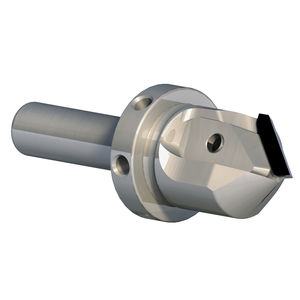 insert milling cutter / solid / profiling / PCD