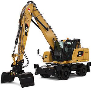 wheel-mounted material handler / diesel fuel