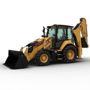 ergonomic backhoe loader