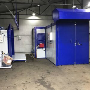 手工粉末喷涂生产线