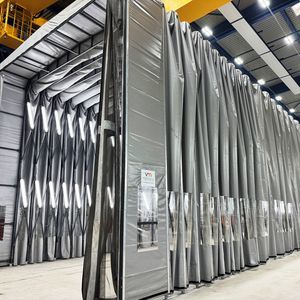 retractable spray booth