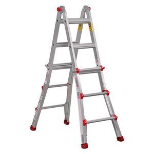 Aluminum ladder - TS - CAGSAN LADDERS - sliding / retractable