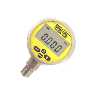 digital pressure gauge / electronic / process / stainless steel