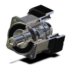 helical gear servo-gearbox