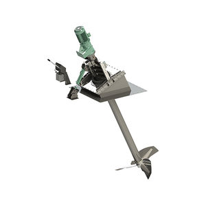 turbine agitator / for liquids / biogas