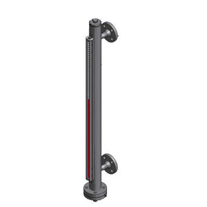 liquid level gauge / bypass / magnetic / direct-reading