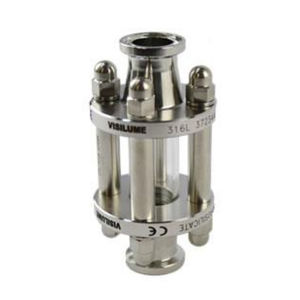 flow indicator / direct-reading / tube / glass
