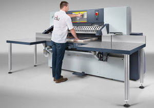 programmable paper cutter / digital display / high-speed / precision