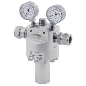 gas regulator / brass / stainless steel / precision