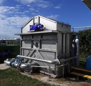 containerized wastewater treatment plant