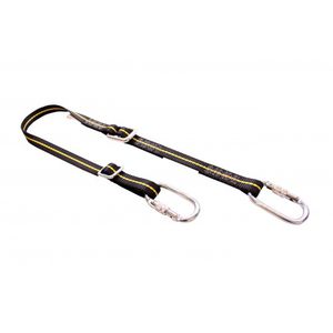 webbing fall arrest lanyard