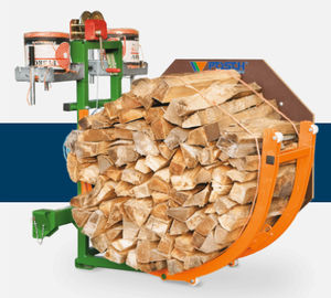 log bundling machine