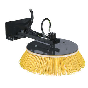 circular brush / cleaning / plastic / for sweepers