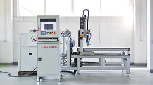 robotic mixing and metering unit
