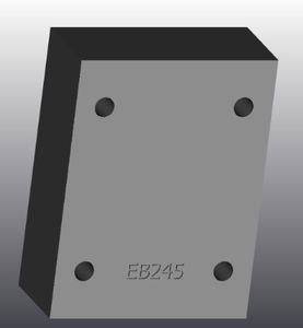 cast iron base plate