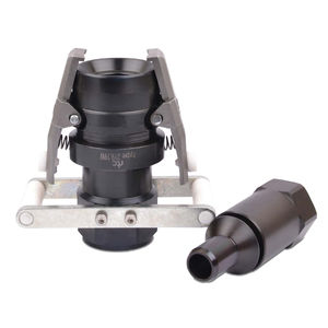 quick coupling / straight / hydraulic / PTFE