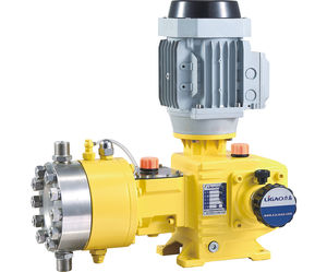 wastewater pump / for chemicals / with electric motor / diaphragm