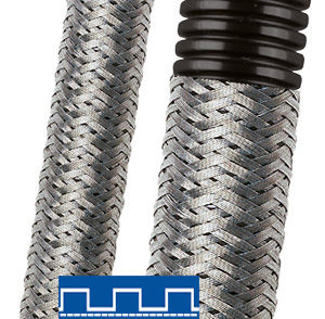 corrugated conduit / for cables / for electrical cables / polyamide