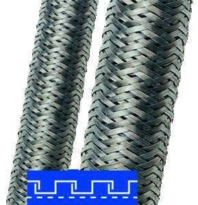 braided conduit / for cables / for electrical cables / galvanized steel