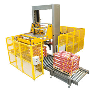 low level infeed palletizer