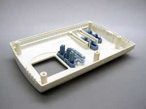 ABS plastic injection / for the electronics industry