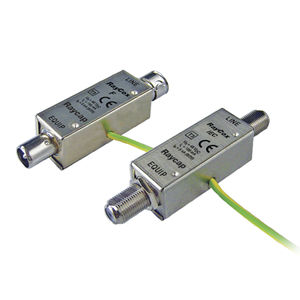 RF coaxial cable surge protector