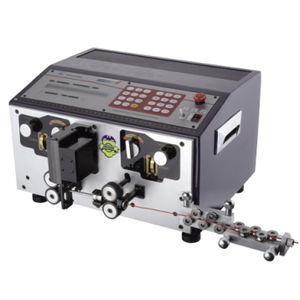 automatic cutting and stripping machine / for electrical cables / blade / electric