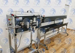 electropneumatic cutting and stripping machine
