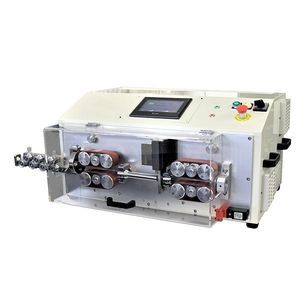cable cutting and stripping machine
