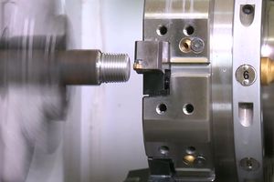 steel boring machining