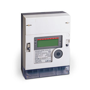 single-phase electric energy meter / wall-mounted / with LCD display
