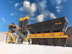 stationary concrete batching plant 1