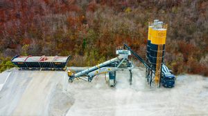 stationary concrete batching plant 1