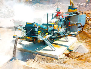 impact crushing and screening plant 1