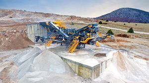 impact crushing and screening plant 1