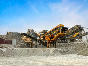 mobile crushing and screening plant 1
