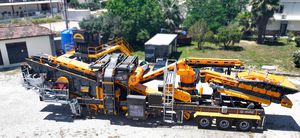 cone crushing and screening plant 1