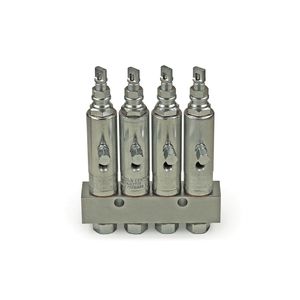 single-line lubricant metering device