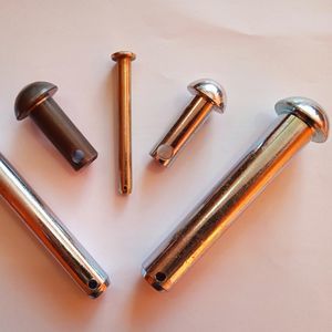 clevis pin with pin hole